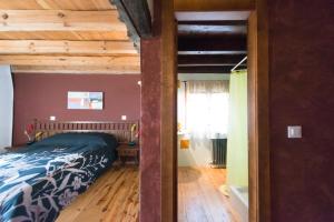 Posteľ alebo postele v izbe v ubytovaní Hostal-Resturante La Moruga