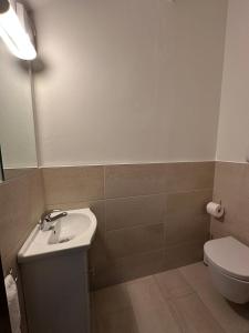 Koupelna v ubytování Villa Eribis