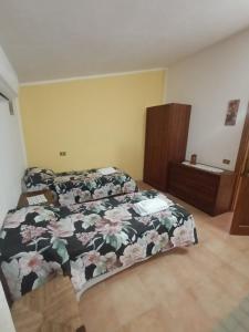 Katil atau katil-katil dalam bilik di Agriturismo Il Cappellano