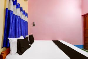 Postel nebo postele na pokoji v ubytování Super Hotel O A.R. Lodge