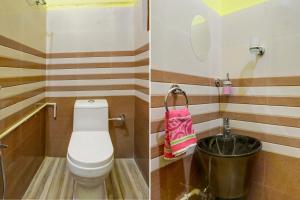 Koupelna v ubytování Super Hotel O A.R. Lodge