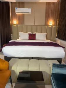Postel nebo postele na pokoji v ubytování De Padova Hotel