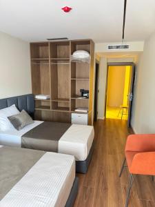 Posezení v ubytování Vion Hotel
