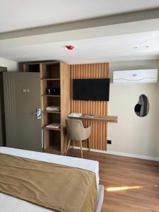 Postel nebo postele na pokoji v ubytování Vion Hotel