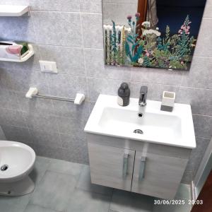 Koupelna v ubytování Casapatrizia B&B Sirmione