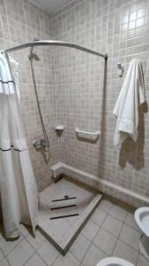 Phòng tắm tại Hotel Leguizamón