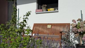 Zahrada ubytování Ferienwohnung Weitblick Wangen im Allgäu - Zwei Schlafzimmer - Terrasse - Kamin