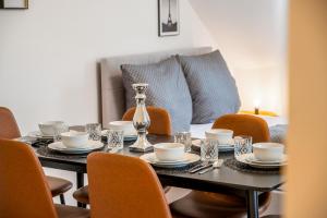 Χώρος καθιστικού στο Apartment 5 min zum Hauptbahnhof +22 φωτογραφίες
