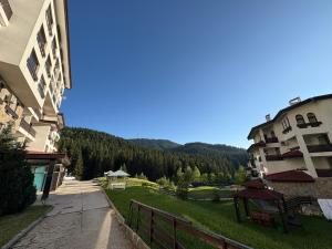 Nespecifikovaný výhled na hory nebo výhled na hory při pohledu z apartmánu