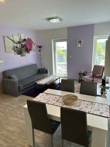 Posezení v ubytování Apartmány Na Rozcestí