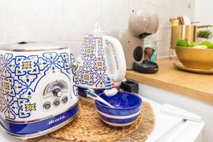 Dapur atau dapur kecil di Tina summer home