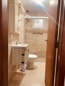 Koupelna v ubytování Residencial Vila Sassari