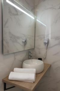 Kúpeľňa v ubytovaní Cabañas Compostela - Cabaña a Carballeira