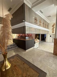 Kuchyň nebo kuchyňský kout v ubytování TREE HOUSE HOTEL Sousse