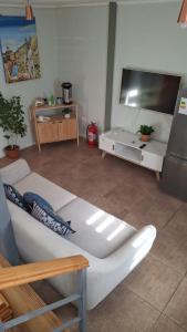 TV/trung tâm giải trí tại Arriendo Habitaciones Costa Norte