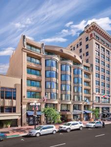 El edificio en el que está la casa de vacaciones