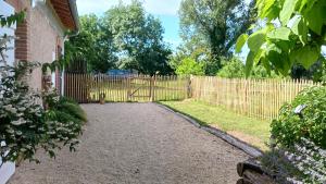 Zahrada ubytování Gîte Sauge et Romarin