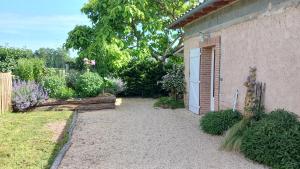 Zahrada ubytování Gîte Sauge et Romarin