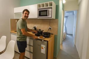 Kuchyň nebo kuchyňský kout v ubytování Alojamientos Litoral - Dpto España III + 32 fotografií