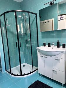 Ένα μπάνιο στο Mandic Apartment +29 φωτογραφίες