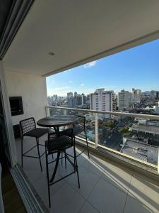 Balkón nebo terasa v ubytování Apartamento de luxo, ótima localização!