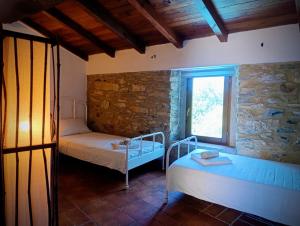 Ένα ή περισσότερα κρεβάτια σε δωμάτιο στο Casa Volpe