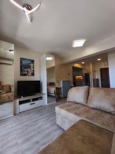 Χώρος καθιστικού στο Sea & Sand Apartment
