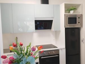 Køkken eller tekøkken på Apartamento Brisas Luminosas