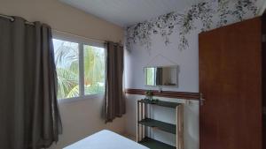 En eller flere senge i et værelse på Casa ah temporal