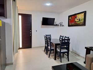 TV a/nebo společenská místnost v ubytování Casa Coruña in Durango