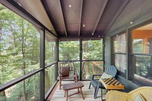 Balcone o terrazza di Tiptop Treehouse