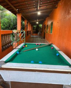 Billardbord på Coqueiros Lounge