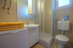 Koupelna v ubytování Apartment Jela