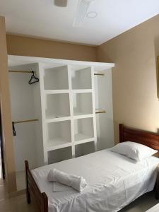 Postel nebo postele na pokoji v ubytování Apartamento moderno con todo lo que necesitas