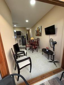 Kuchyň nebo kuchyňský kout v ubytování Apartamento moderno con todo lo que necesitas