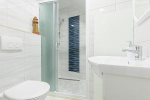 Koupelna v ubytování Agata House Hvar