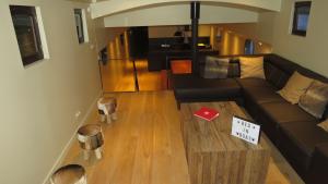 Area soggiorno di Bed in Boat