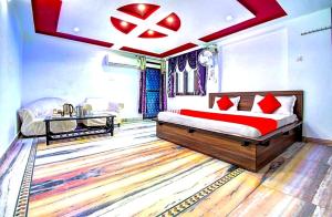 Ein Bett oder Betten in einem Zimmer der Unterkunft Hill view resort