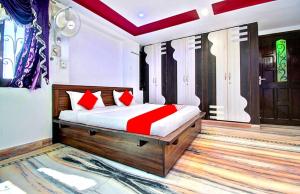 Ein Bett oder Betten in einem Zimmer der Unterkunft Hill view resort