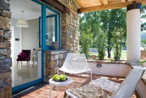 Patio nebo venkovní prostory v ubytování Borgo La Pietraia