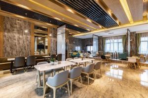Posezení v ubytování Atour Hotel Changsha Wuyi Square Wanbao Avenue