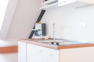 Kuchyň nebo kuchyňský kout v ubytování Agata House Hvar