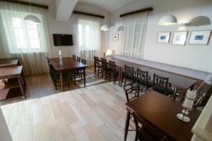 TV a/nebo společenská místnost v ubytování B&B Castanea