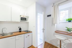 Kuchyň nebo kuchyňský kout v ubytování Agata House Hvar