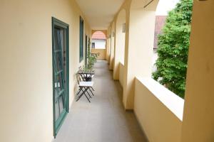 Balkón nebo terasa v ubytování B&B Castanea