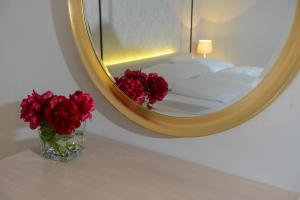 Postel nebo postele na pokoji v ubytování B&B Castanea
