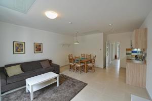Kuchyň nebo kuchyňský kout v ubytování Apartmány Belveder