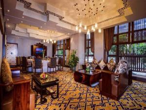 Χώρος καθιστικού στο Tong Que Tai Jinling Hotel Tongling Anhui
