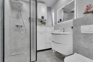 Kúpeľňa v ubytovaní Apartment San Marino