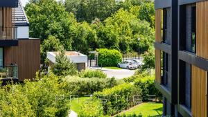 Ogród w obiekcie Prestige Apartments Botanica